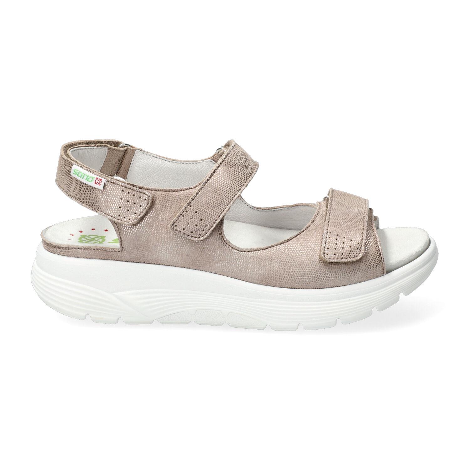 sandales femme modèle Norine Taupe clair - Mephisto